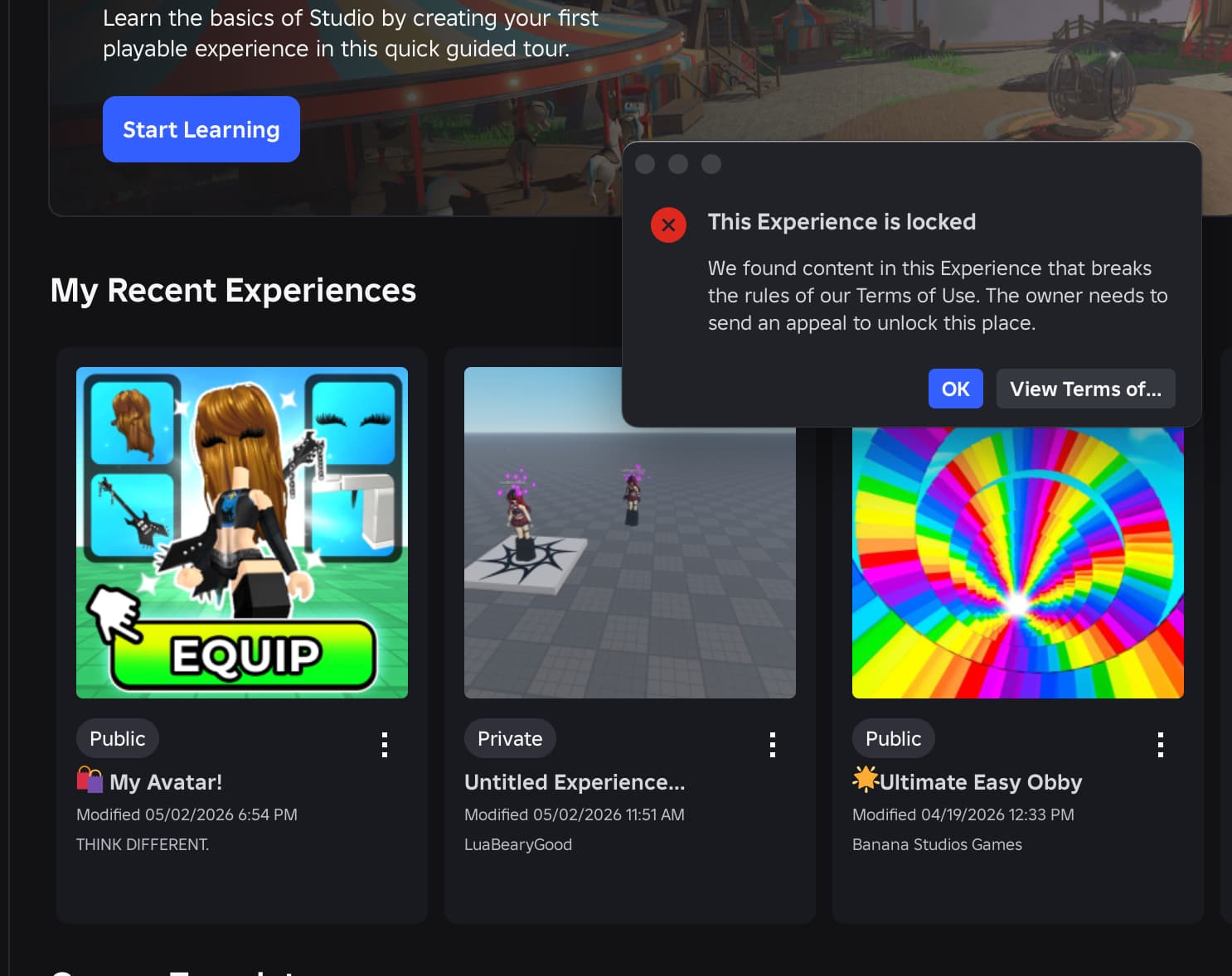Let me develop my own game - Studio Features - Developer Forum | Roblox