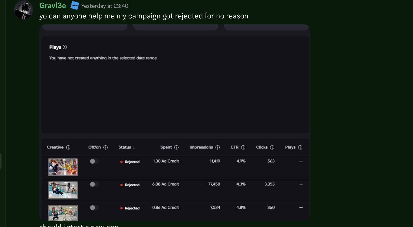 Bug Me Ads getting rejected without any reason - Other Bugs - Developer Forum ...