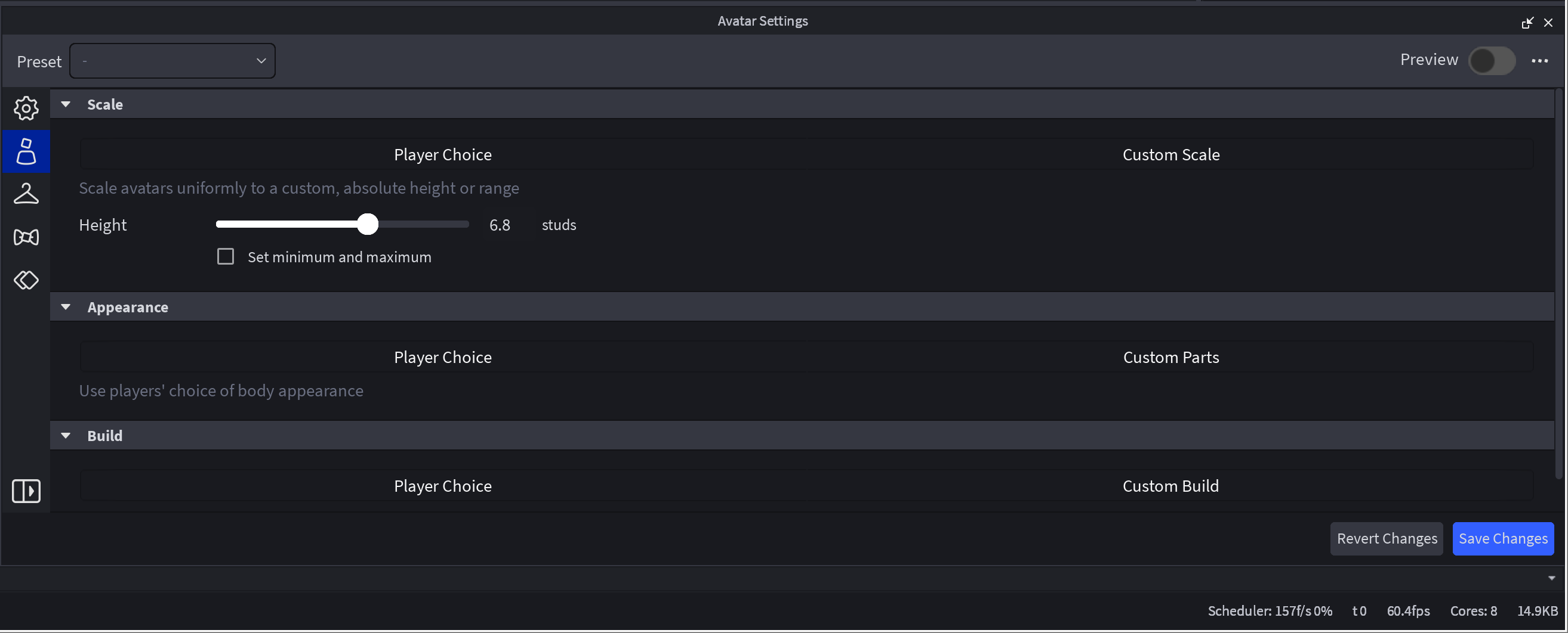 Roblox Height Seems Unusual Platform Usage Support Developer Forum
