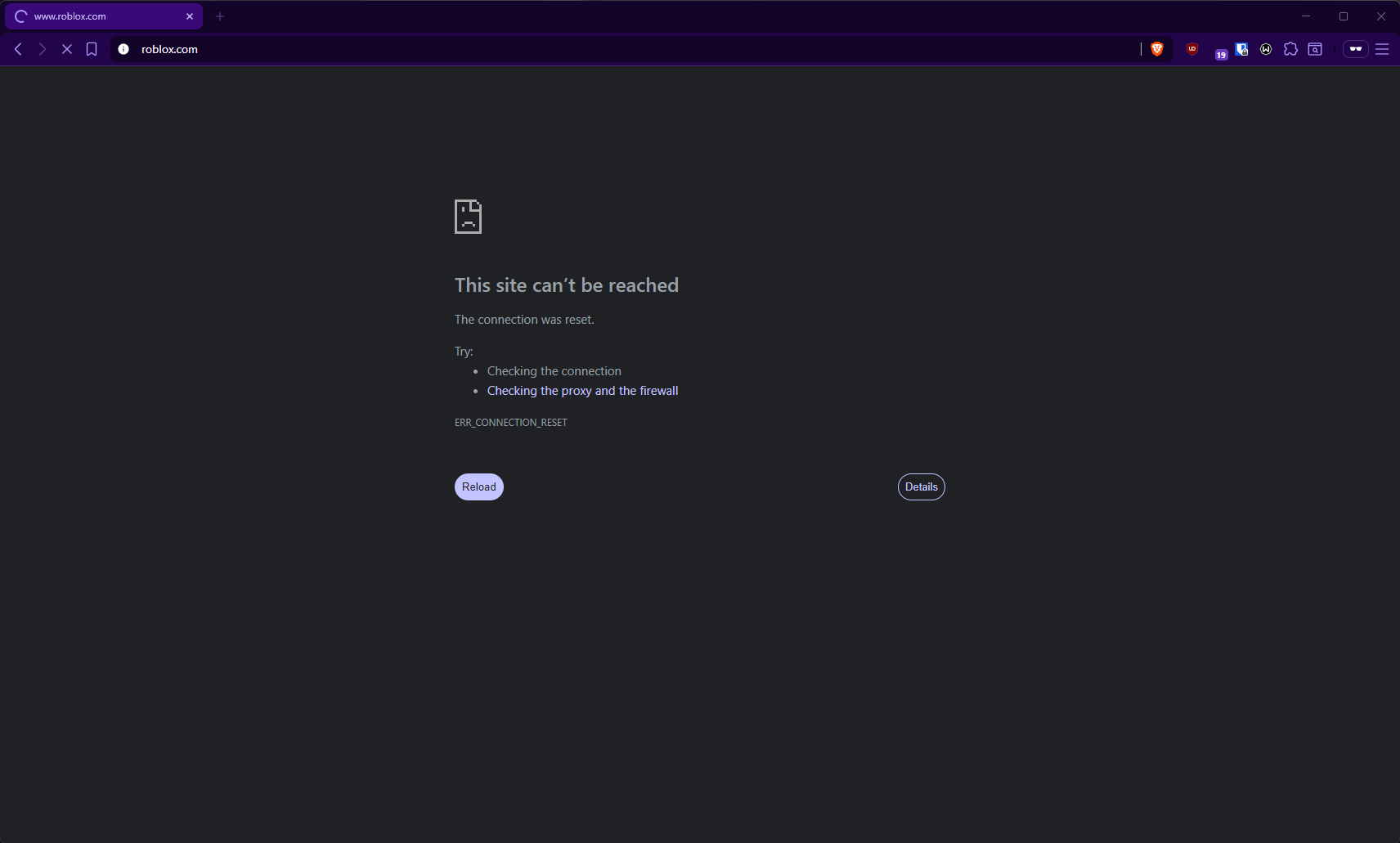 An Unknown Error Occurred Please Try Again When Trying To Login 