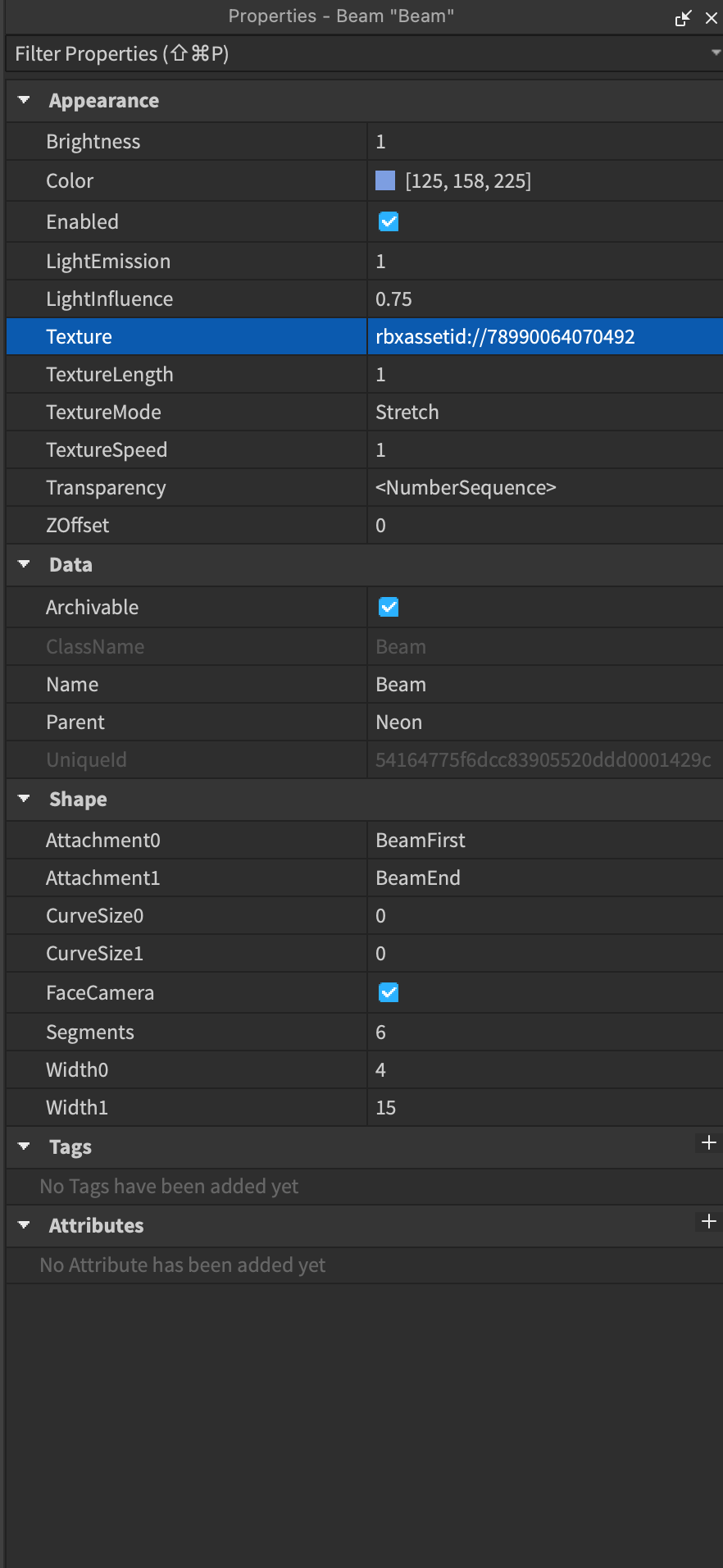 Rendering Issues with Beams? - Building Support - Developer Forum | Roblox