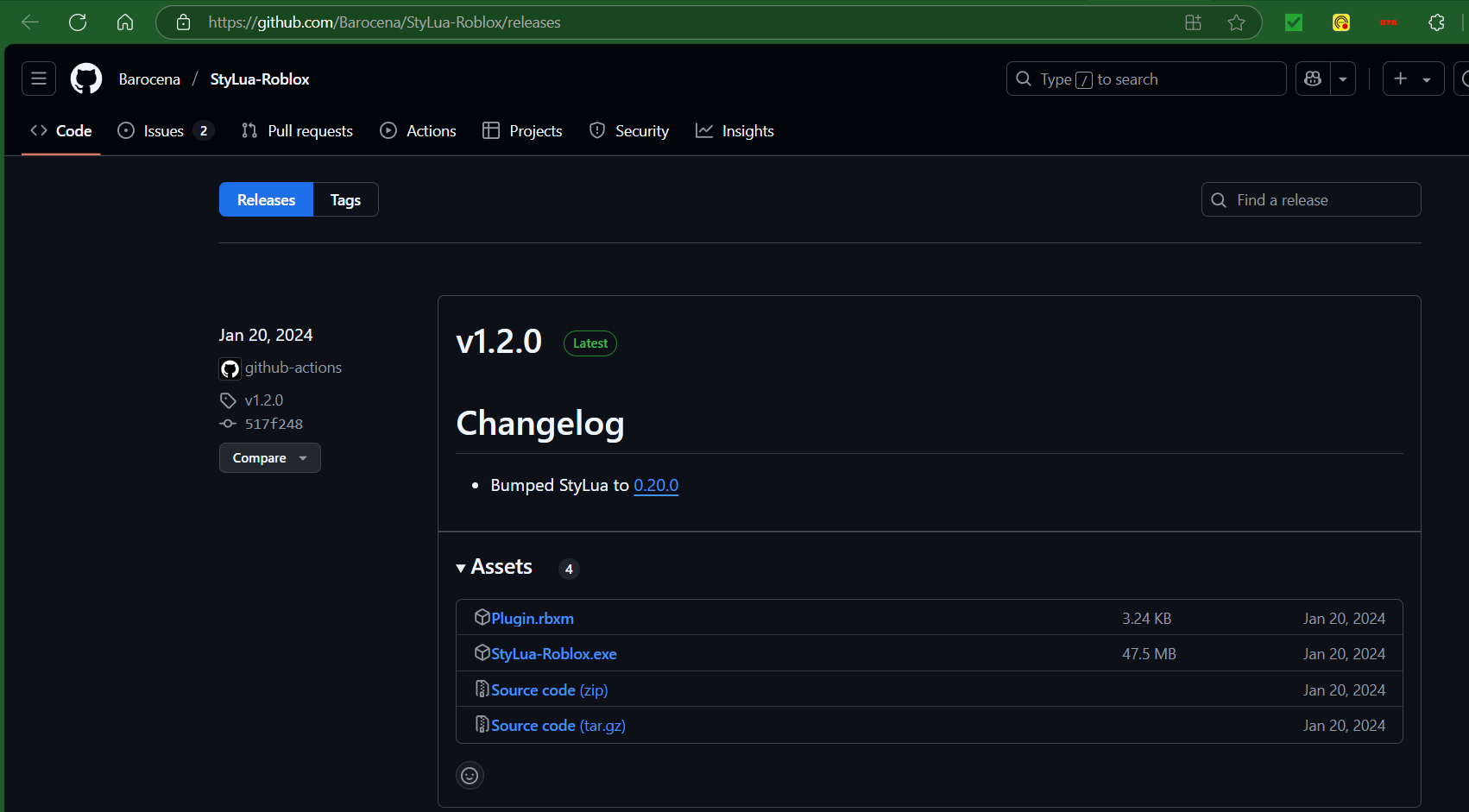 StyLua-Roblox: Roblox Plugin For StyLua Formatter - Community Resources ...