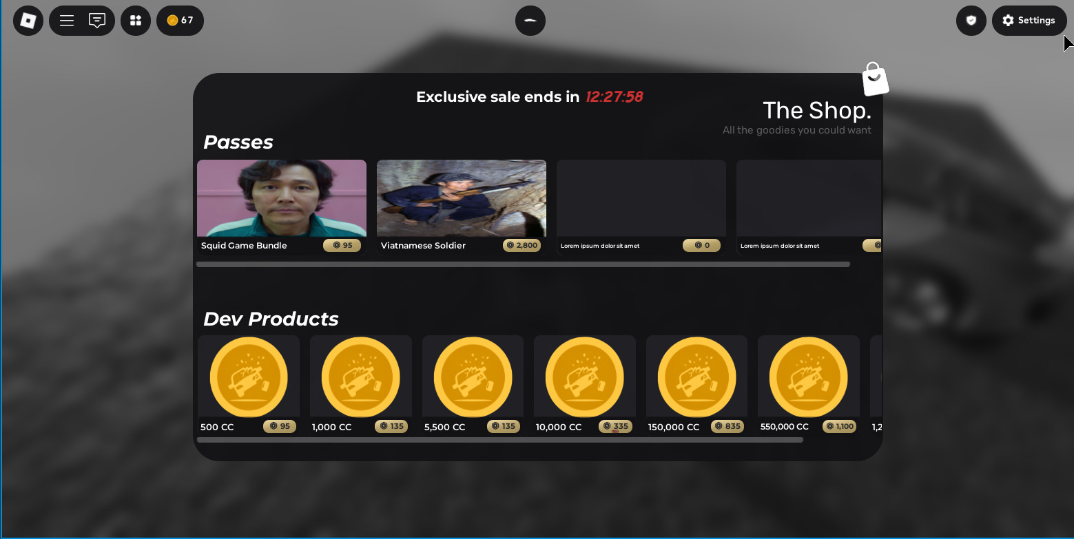 How could i improve my Shop UI? - Creations Feedback - Developer Forum ...