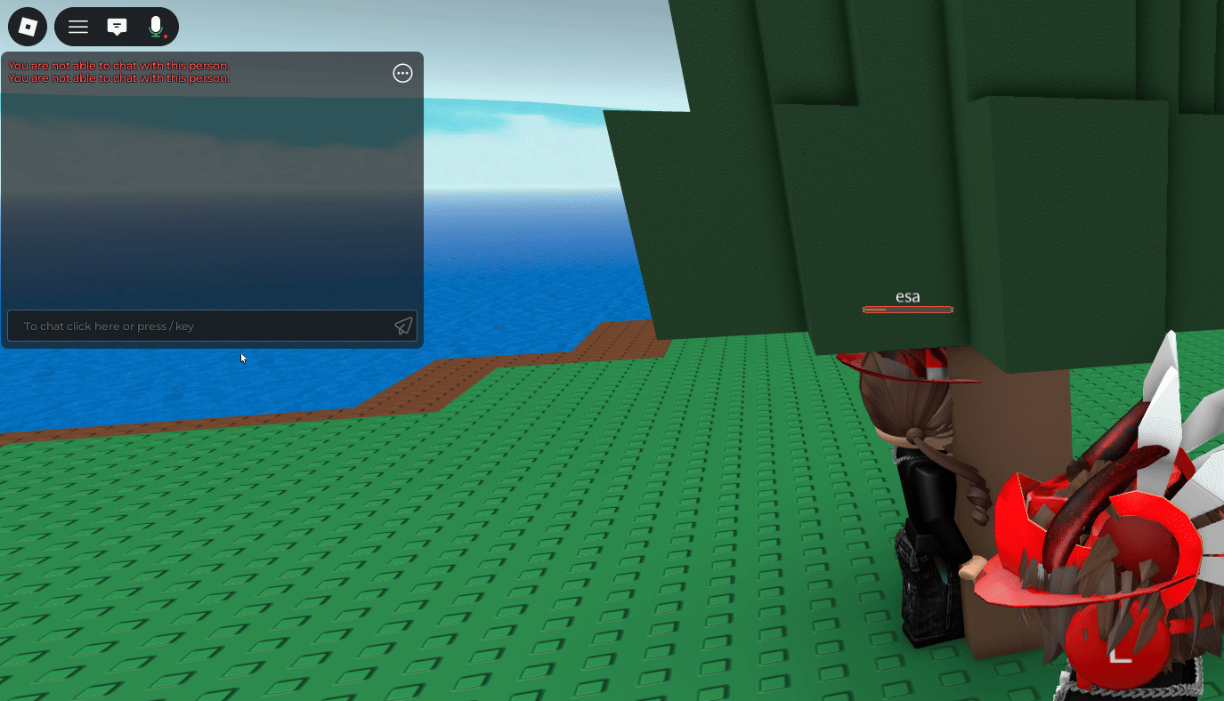Whisper W Broken In All Games Using Default Roblox Chat Engine 