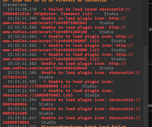 Local tests cause a suite of problems. - Studio Bugs - Developer Forum ...