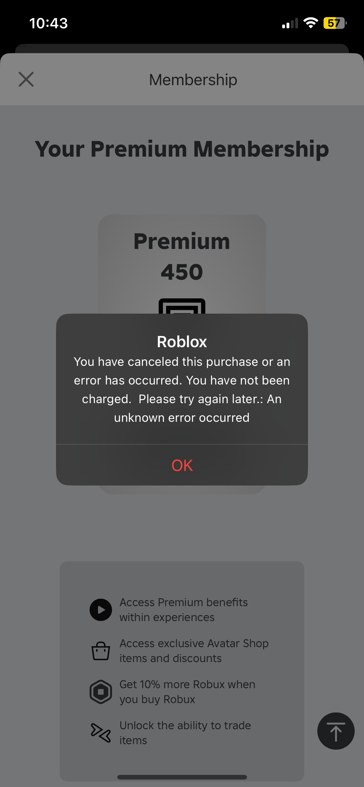 Can’t subscribe to premium on more than one account (mobile) Platform