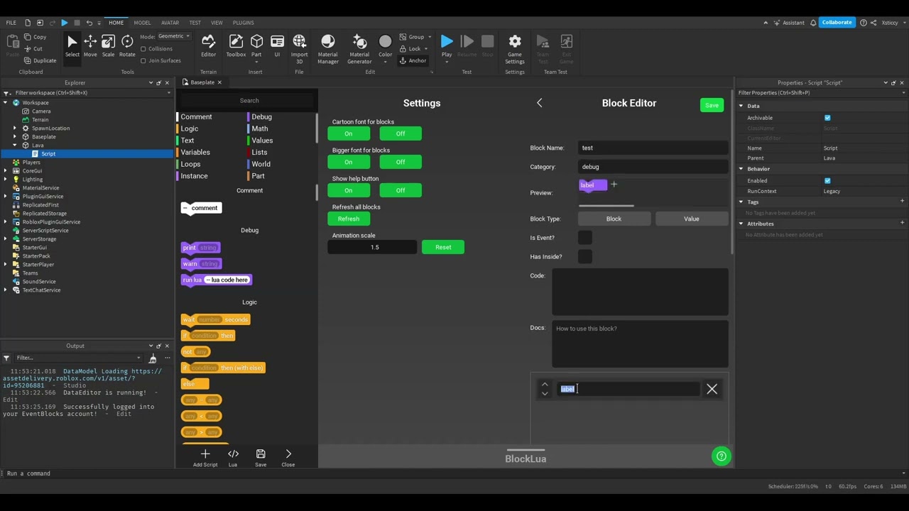 BlockLua | Roblox Visual Scripting like Scratch! - Page 6 - Community ...