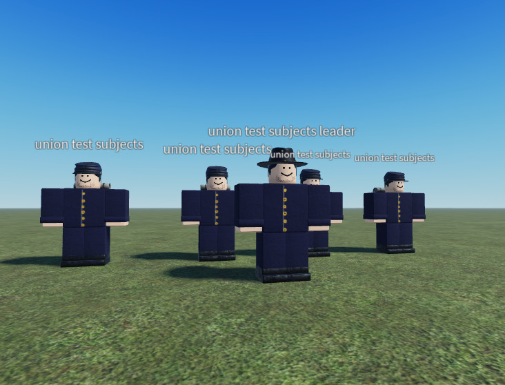 Move multiple humanoids in formation? - Scripting Support - Developer ...