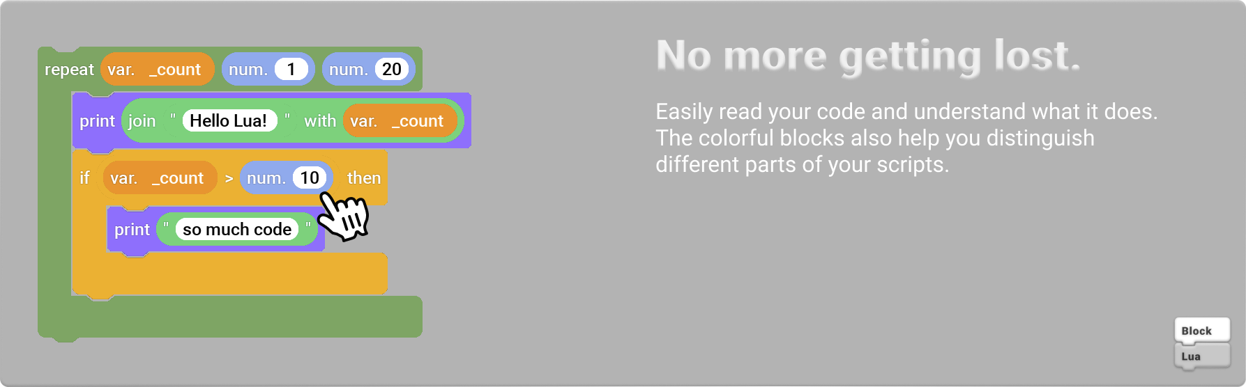 BlockLua | Roblox Visual Scripting like Scratch! - Community Resources ...