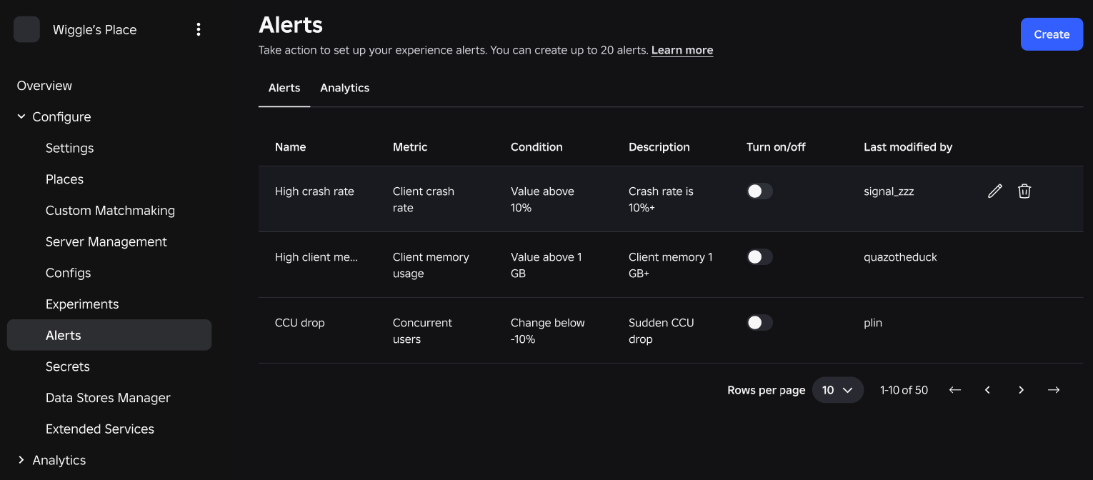 [Early Access] Analytics: Real-Time Performance Alerts With Game ...