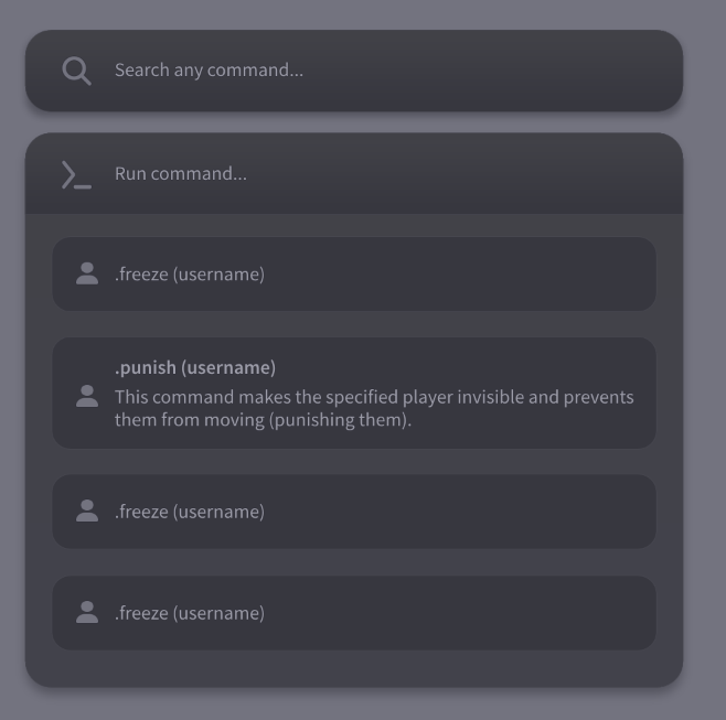 Feedback on my admin UI - Creations Feedback - Developer Forum | Roblox