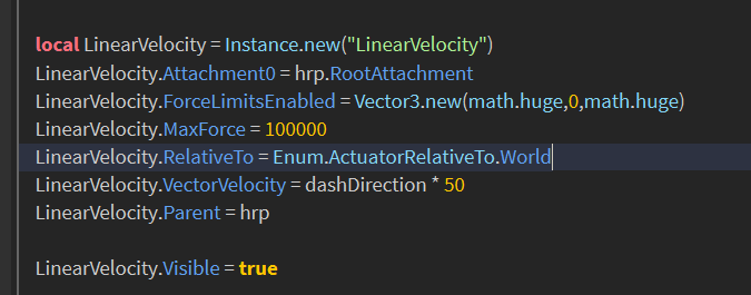 Linear Velocity Keeping Player In The Air While Active Scripting 