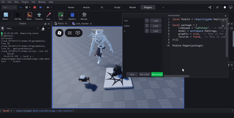 Limb Removal Module Community Resources Developer 
