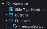 Freecam Wont Go Away Scripting Support Developer Forum Roblox 