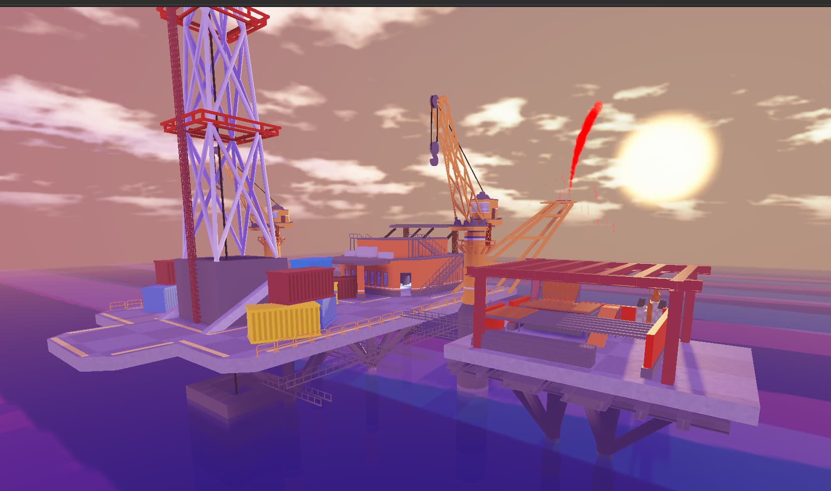 Advice on decorating oil rig - Building Support - Developer Forum | Roblox