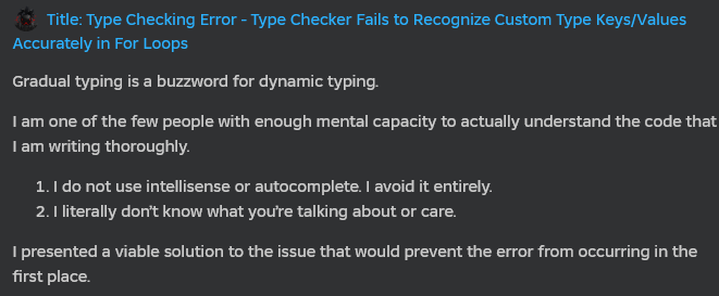 Title: Type Checking Error - Type Checker Fails to Recognize Custom ...