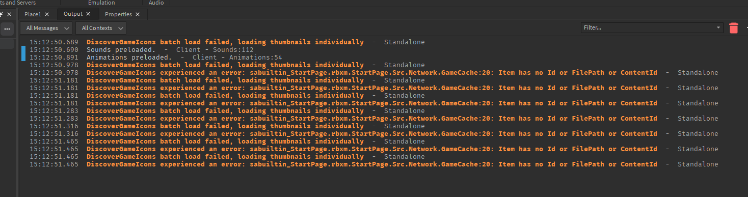 Local tests cause a suite of problems - Studio Bugs - Developer Forum ...