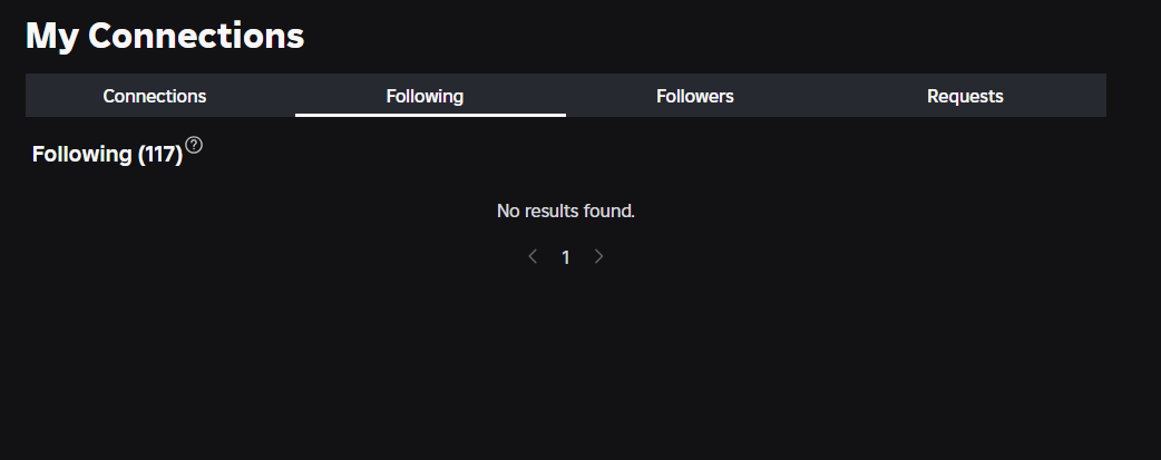 Followers and Following not Functioning - Roblox Application and