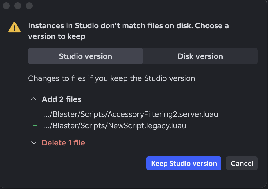 [Full Release] Studio Script Sync - Announcements - Developer Forum ...