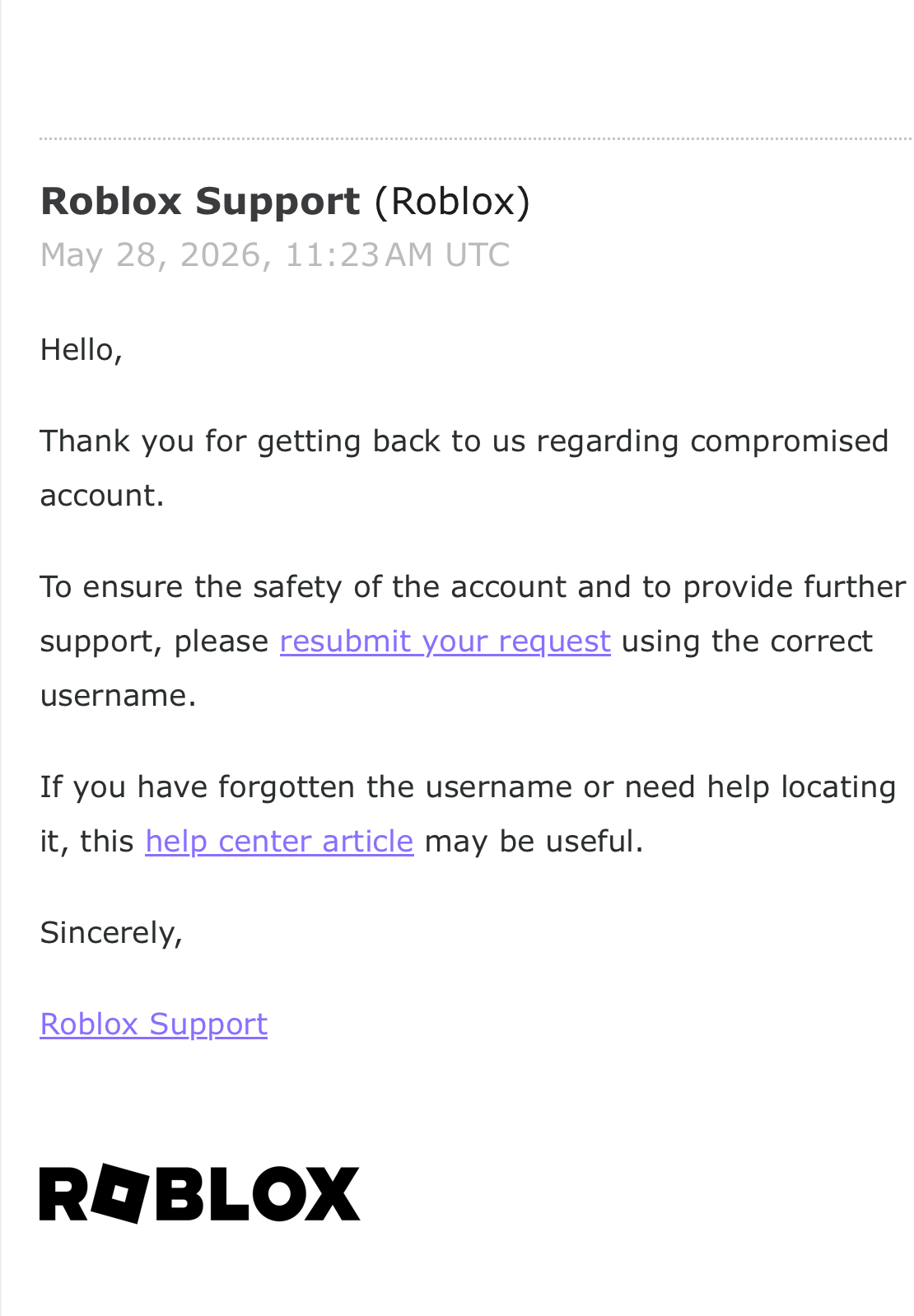 Account, Game and Group All Compromised - Platform Usage Support ...