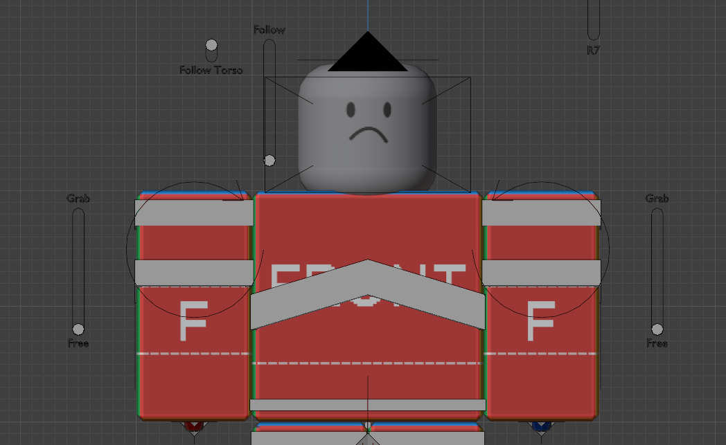 THE BEST ROBLOX RIG R6 IK BLENDER AND ONION SKIN (to references ...