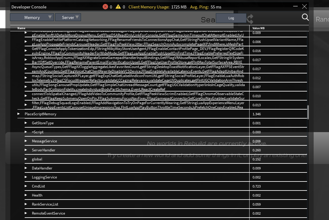 How to get memory usage of s script, among 100 of scripts - Platform ...