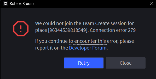 We could not open the place [139856406232323]. Failed to fetch place ...
