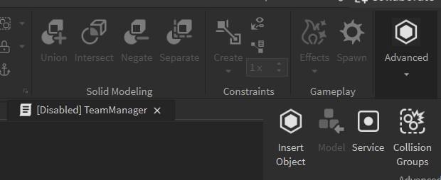 I can't find the collision groups button - Platform Usage Support ...