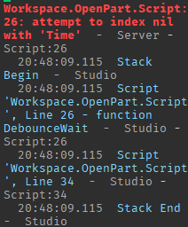 Door sliding back not working - Scripting Support - Developer Forum ...