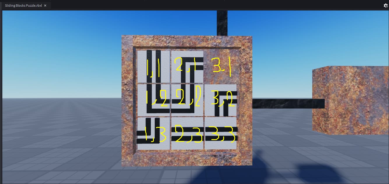 Sliding Blocks Puzzle Help - Scripting Support - Developer Forum | Roblox