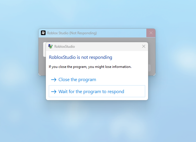 Cannot open any roblox place at the moment. - Studio Bugs - Developer ...