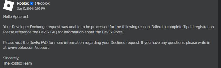 My Devex was rejected 2 times - Platform Usage Support - Developer ...