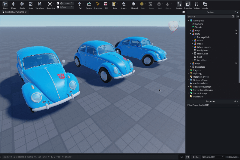 [Studio Beta] Package Overrides and Usability Improvements ...