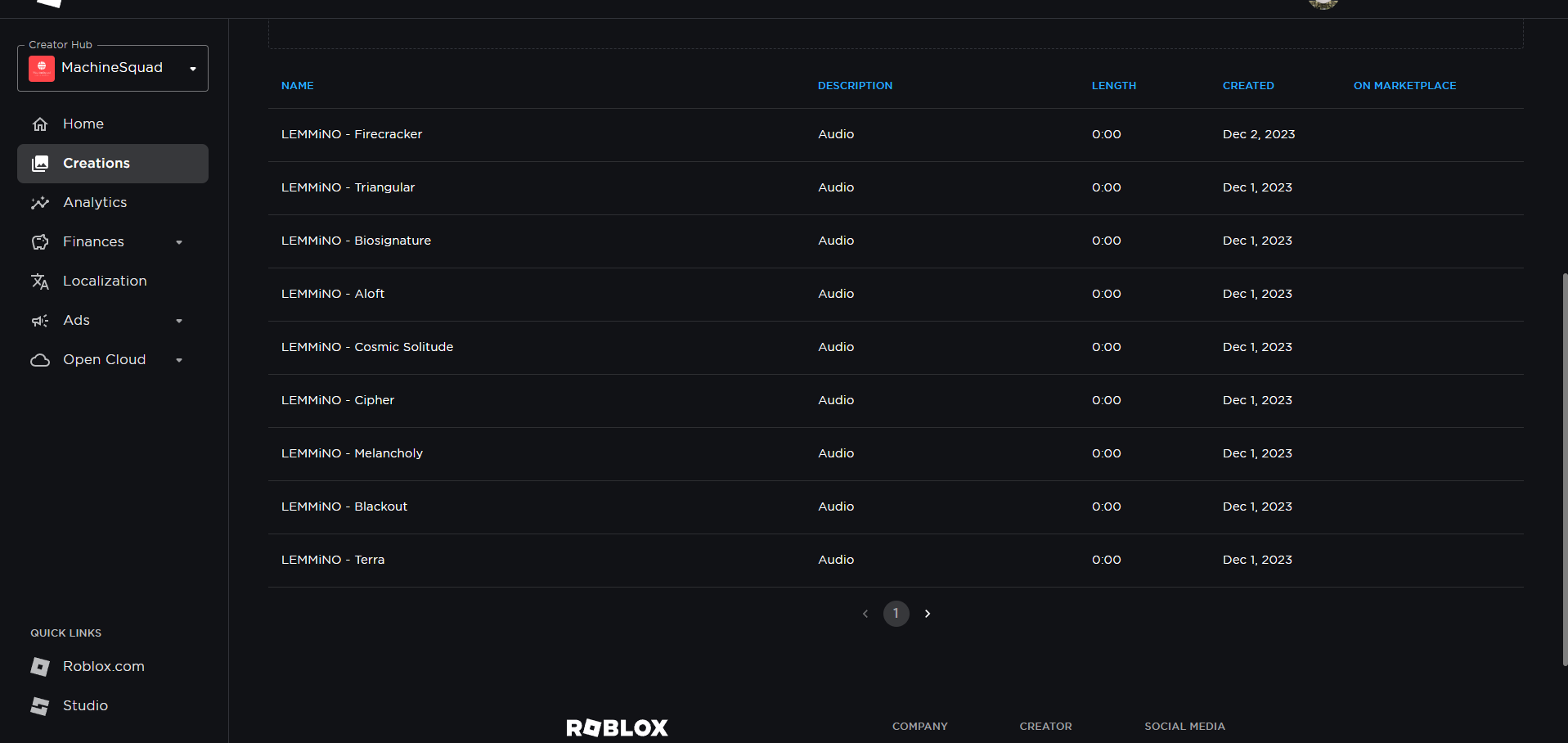Audio Upload Length 0 Website Bugs Developer Forum Roblox Audio Upload Length 0 Website Bugs Developer Forum Roblox