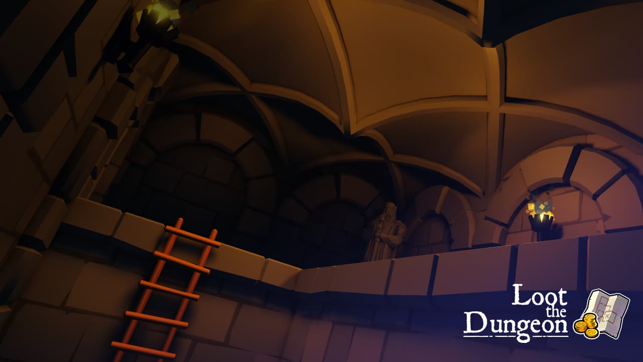 LOOT the DUNGEON [Devlog] - Team up with friends, explore