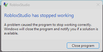 Studio crashes when setting a Plugin’s main script “Archivable ...