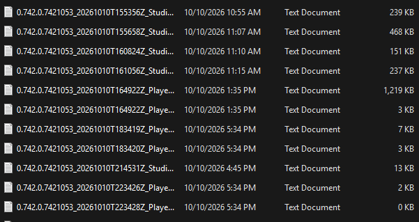 Starting Roblox Message Roblox Studio crashing when trying to playtest - Studio Bugs ...