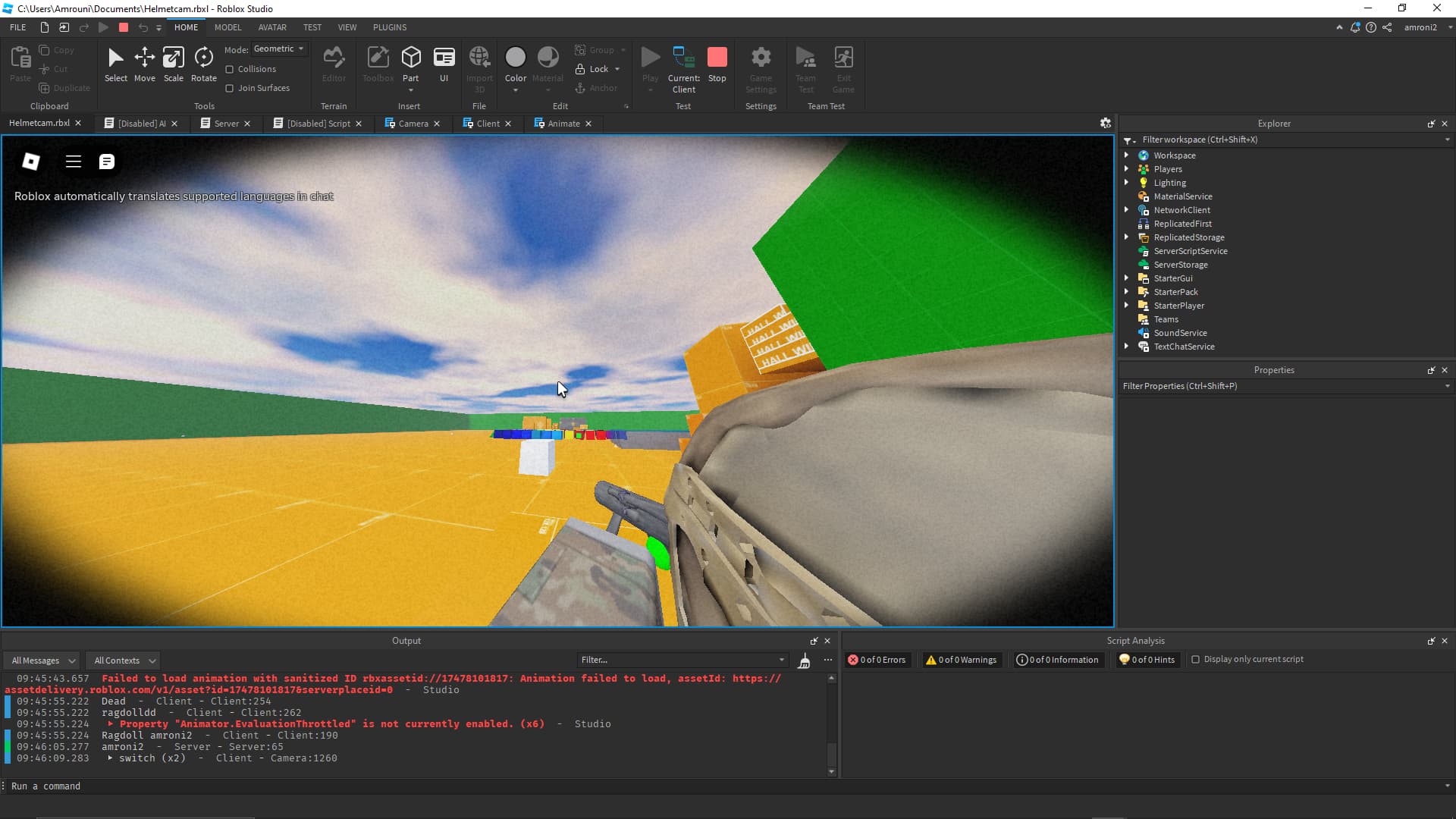 Making camera like Hellmet - Page 2 - Scripting Support - Developer ...