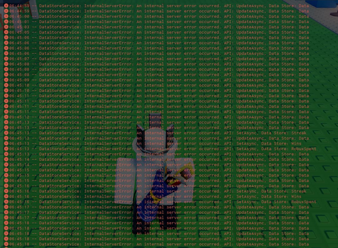 Datastores Are Down Cloud Services Bugs Developer Forum Roblox 