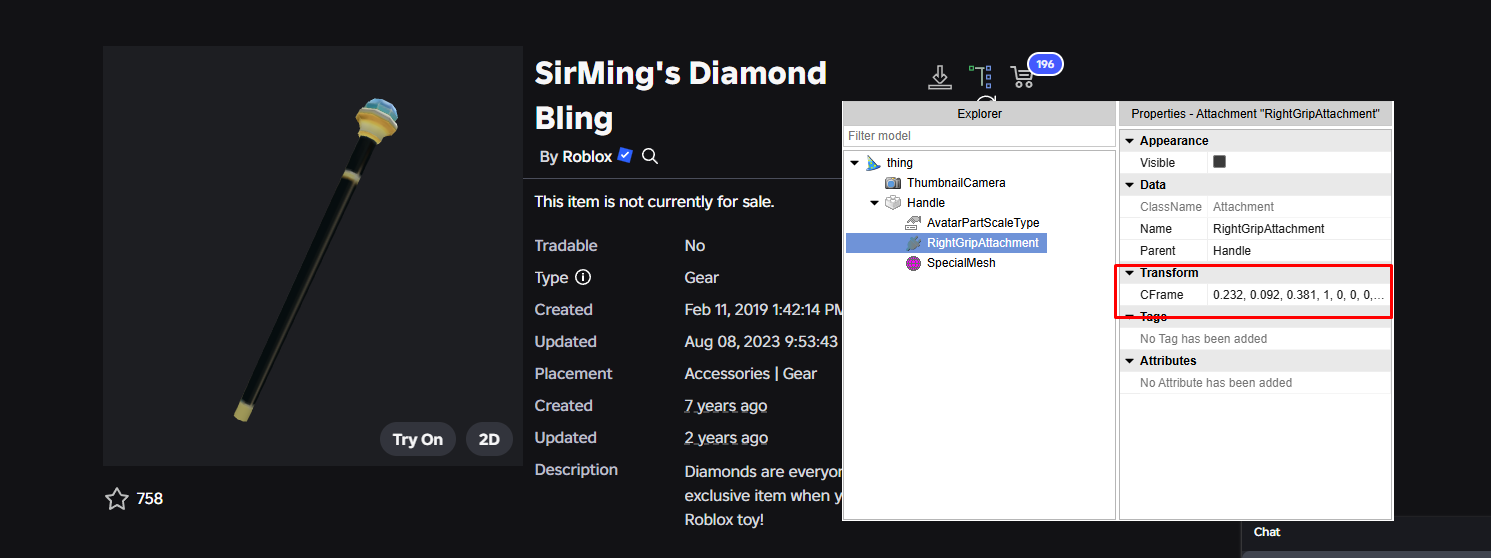 SirMing’s Diamond Bling misclassified and mispositioned - Code Review ...