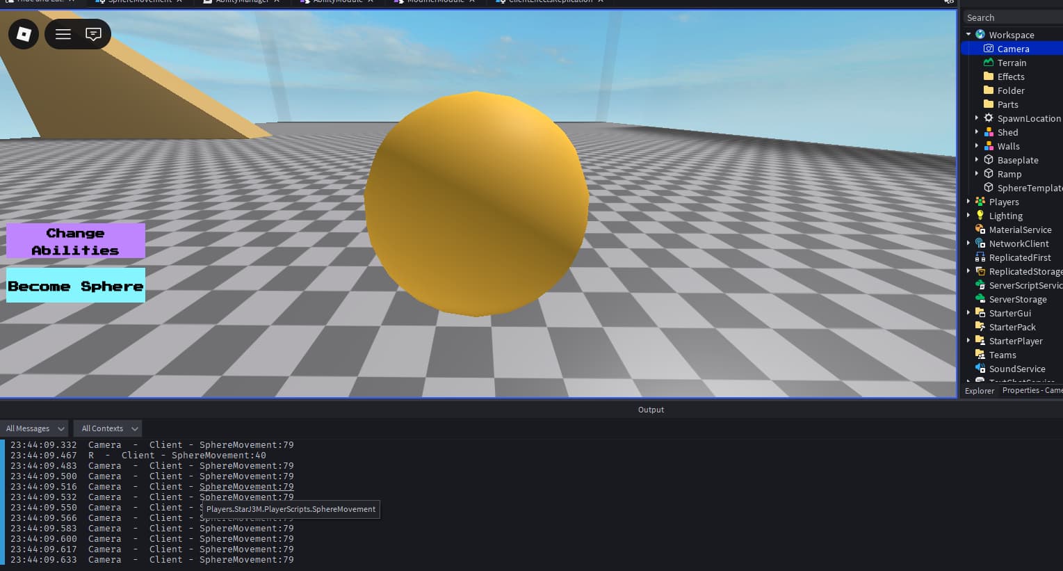 Why is the sphere moving in the wrong directions? - Scripting Support ...