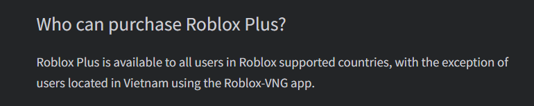 I Can T Buy Roblox Plus On My Taiwan Based Account Platform Usage 