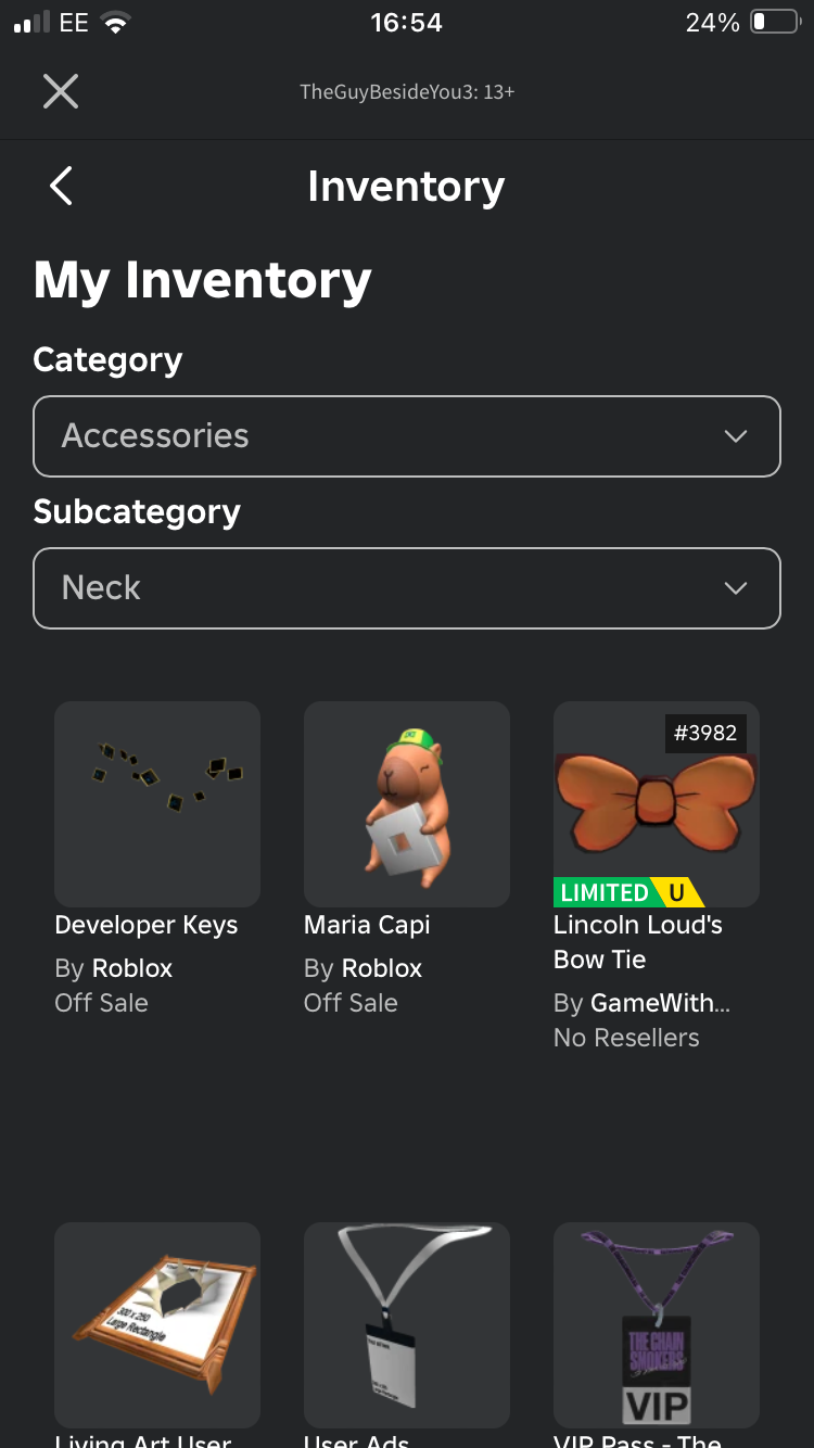 DevRel Items Bug - Forum Bugs - Developer Forum | Roblox
