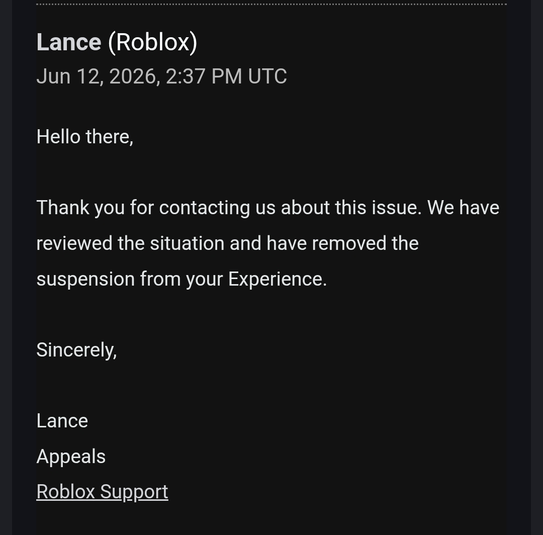 1.5M Visit Game Falsely Terminated - Platform Usage Support - Developer ...
