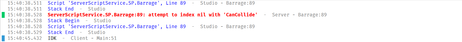 Cancollide issue - Scripting Support - Developer Forum | Roblox