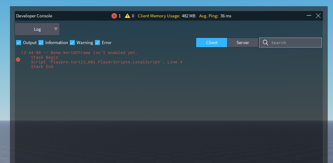 Bone.WorldCFrame is disabled on Android clients - Engine Bugs ...