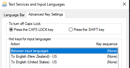 Can't set 