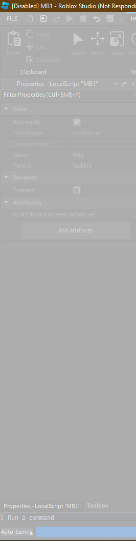 Auto Save crash studio sometimes - Studio Bugs - Developer Forum | Roblox
