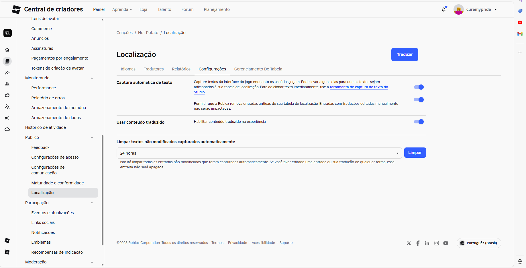 Automatic Translation Stuck at 0% Even with All Settings Enabled ...