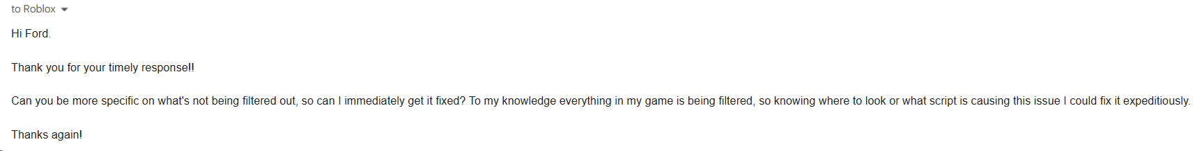 False Moderation: "Misusing Roblox Systems" - Platform Usage Support ...